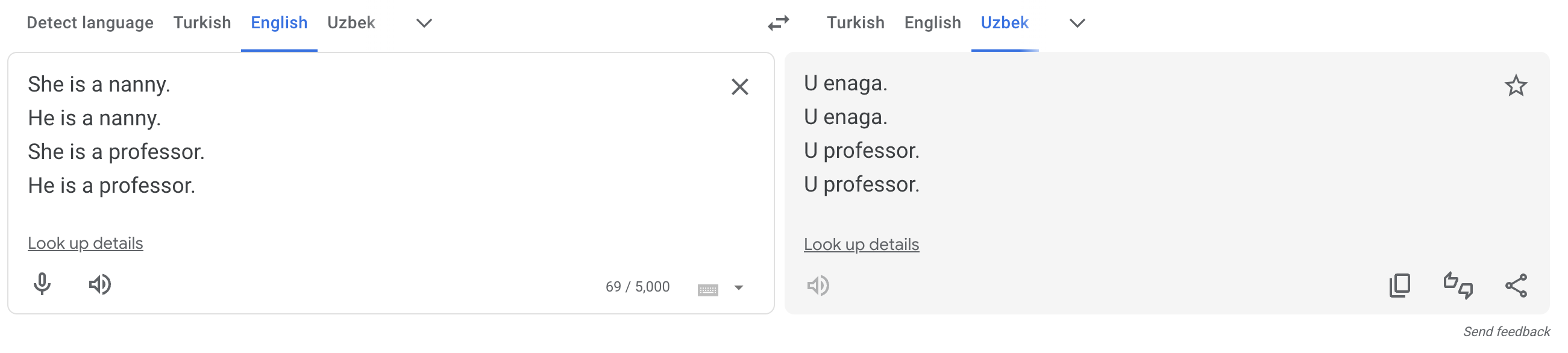 Uzbek pronouns